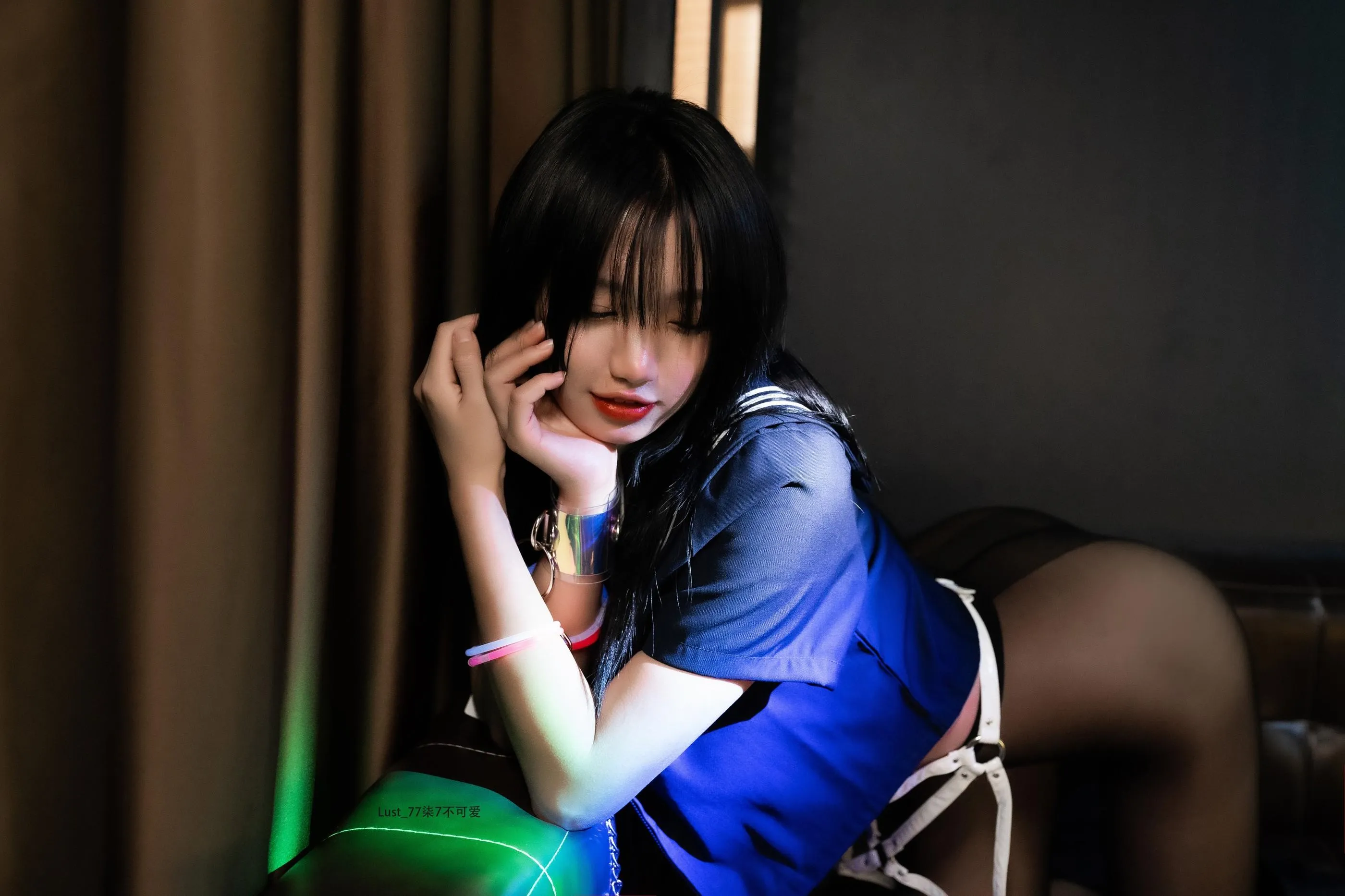 柒柒要乖额 – NO.030 反差JK少女 [182P]插图4